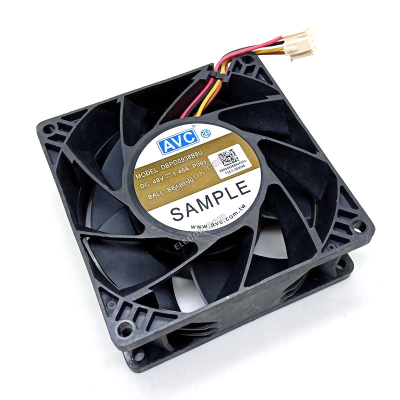 AVC 9038 48V DBP0938B8U computer Server 9cm CM 4wires B3