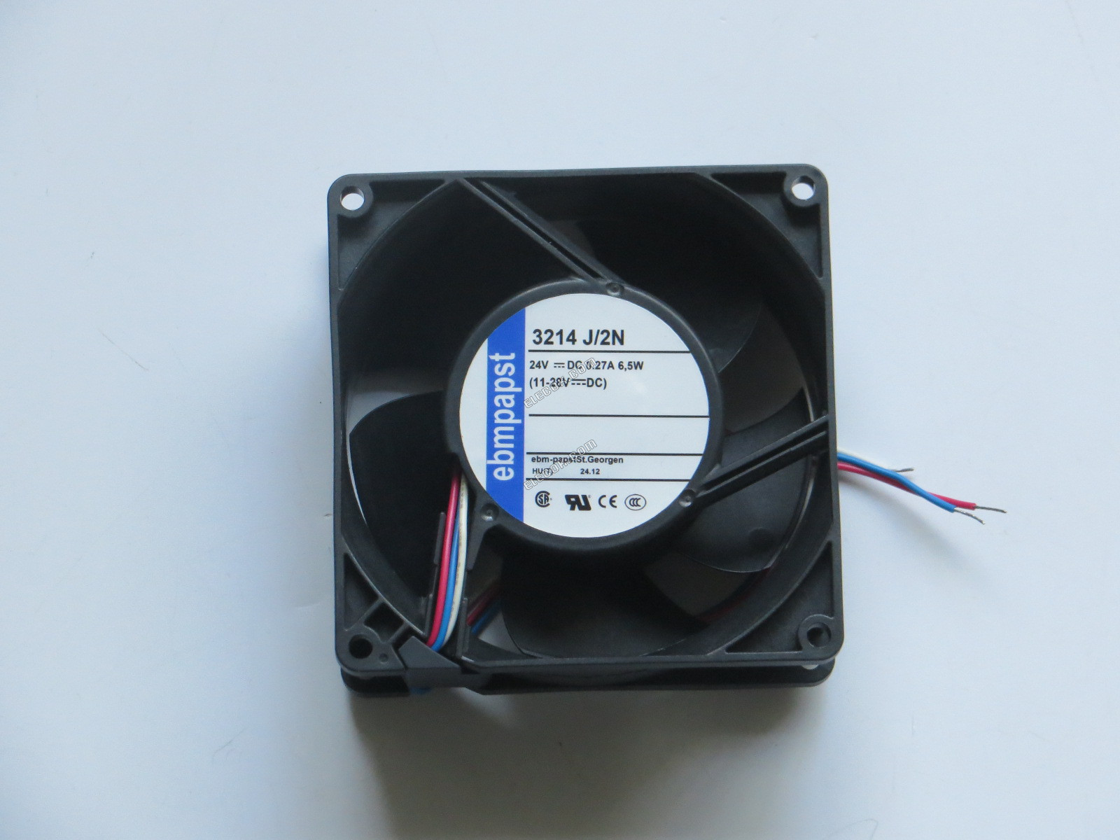 Ebmpapst 3214J/2N 24V 270ma 6.5W 3 wires Cooling Fan, new 