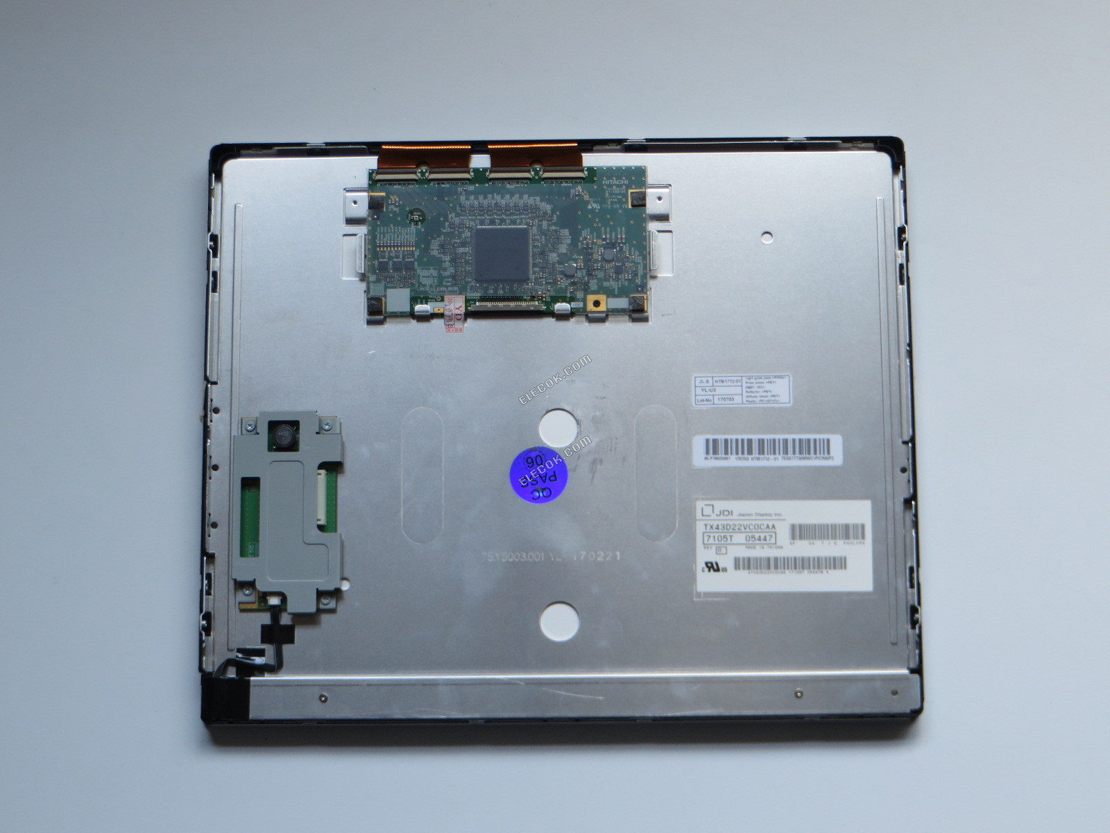 TX43D22VC0CAA HITACHI 17.0" A-si TFT-LCD Panel used 