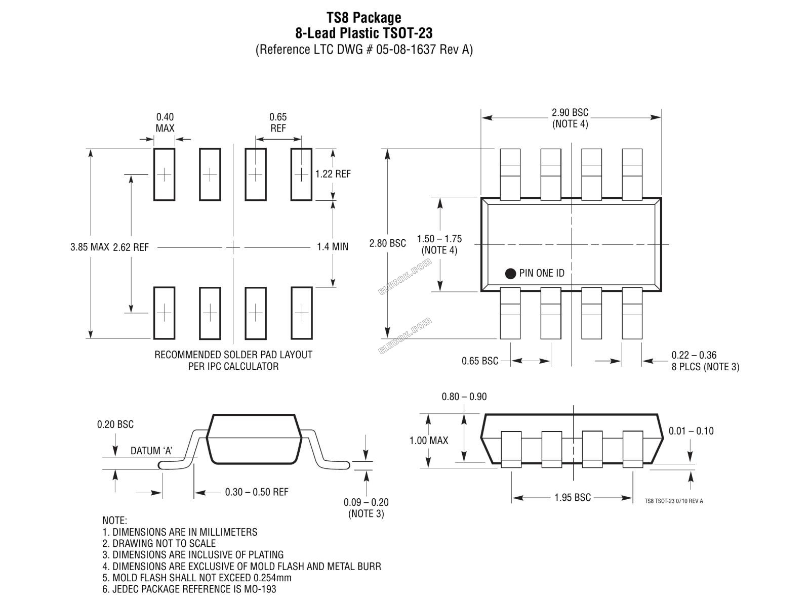 LT3092ETS8#TRPBF Analog Devices LDO Linear Regulators - 1 Reel (2500 pcs)