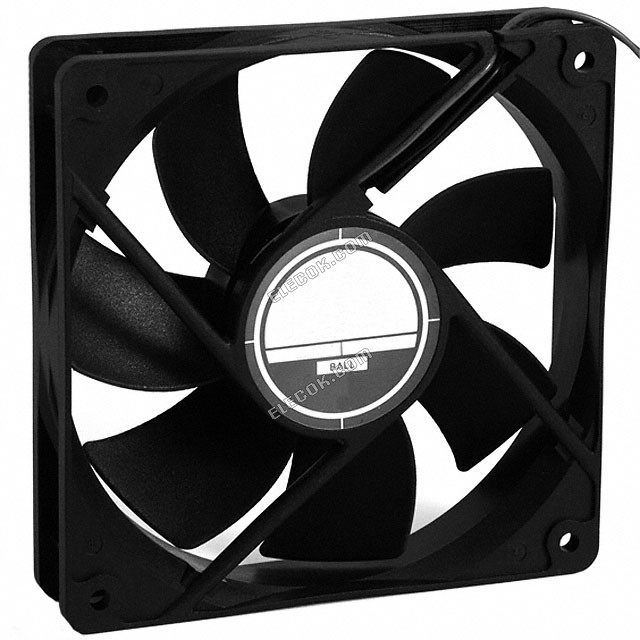 Orion OD1225-12HS02A 12V 0.37A 5W 3wires Cooling Fan 