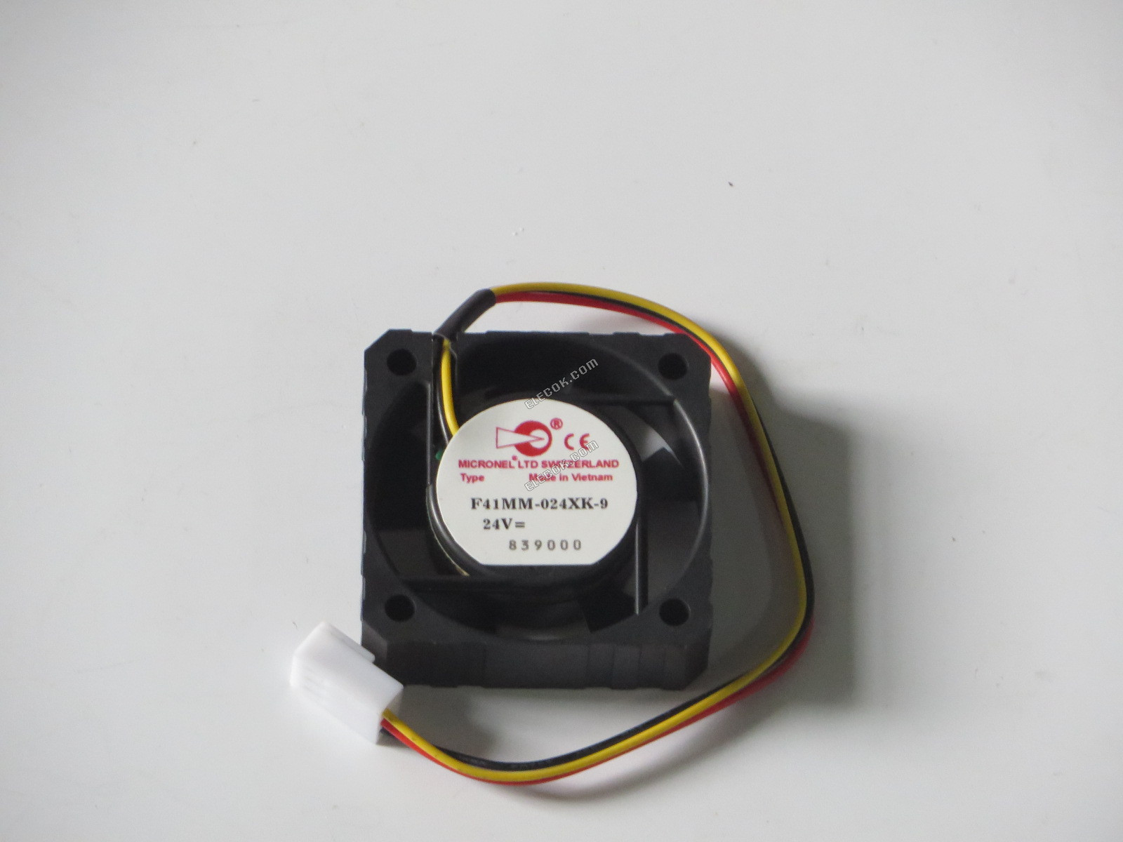 MICRONEL F41MM-024XK-9 24V 0,032A 3 cable Ventilador De Refrigeración 
