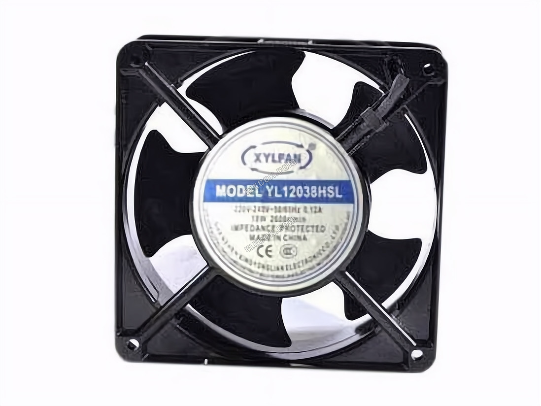 XYLFAN YL12038HSL 220/240V 0,12A 2 drähte Kühllüfter 