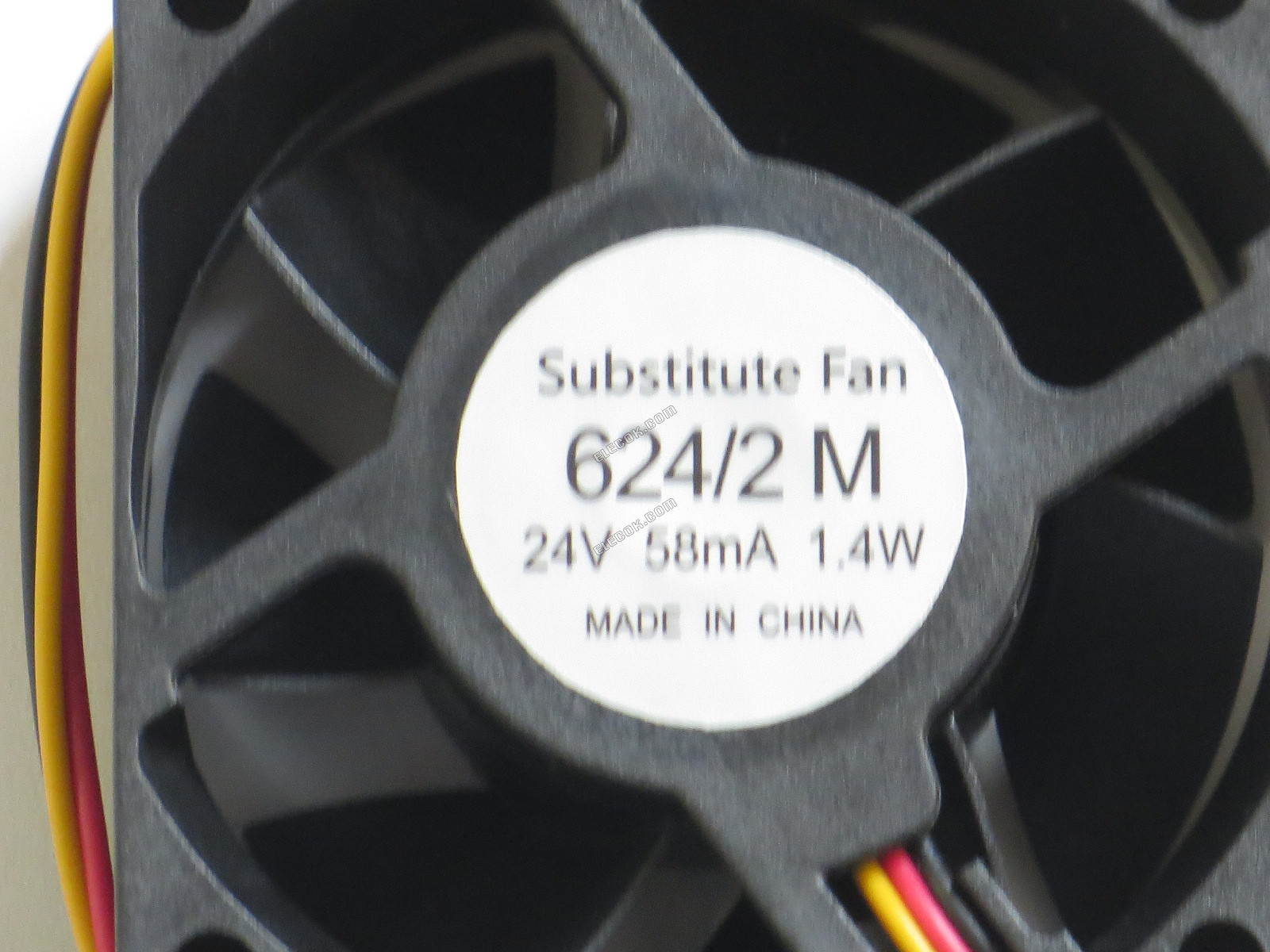 Ebmpapst 624/2 M 24V 58ma 1.4W 3wires Fan, Replacement 