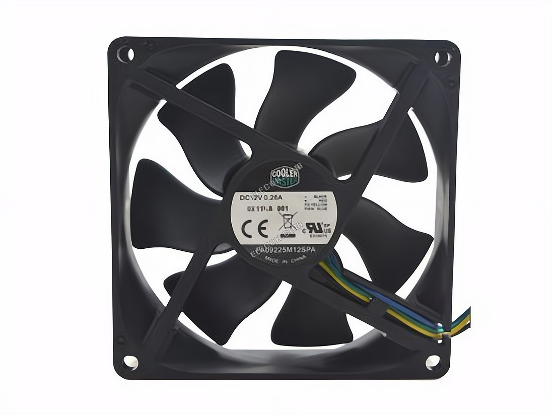 Cooler Master FA09225M12SPA 12V 0.26A 3 Wires Cooling Fan 