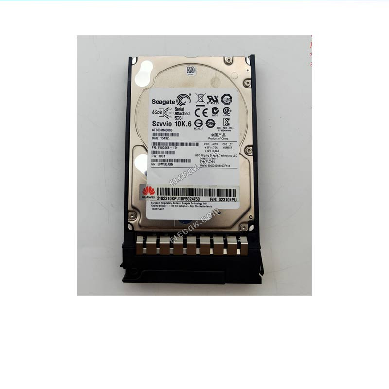 For Huawei RH2285H RH1288 V2 02310KPU server hard drive600G 10K SAS 2.5