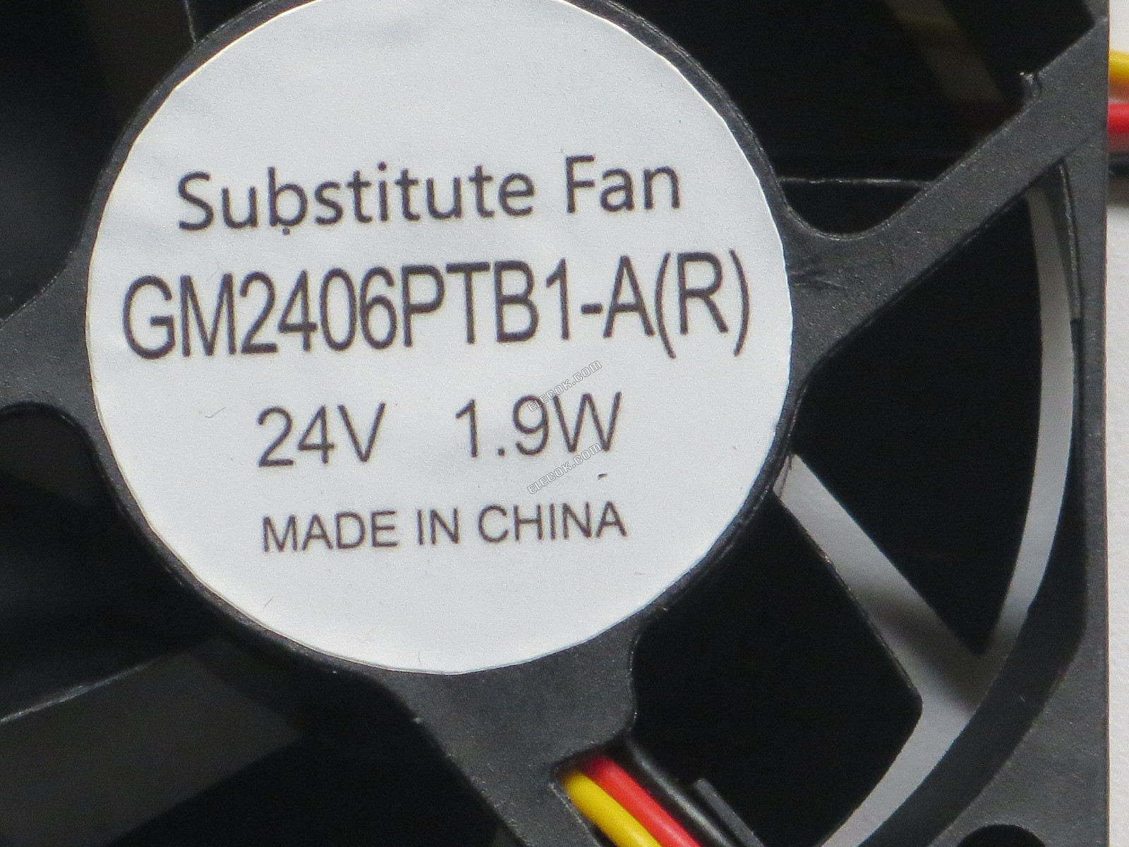 SUNON GM2406PTB1-A R 24V 1.9W 3wires Cooling Fan with alarm function, substitute 