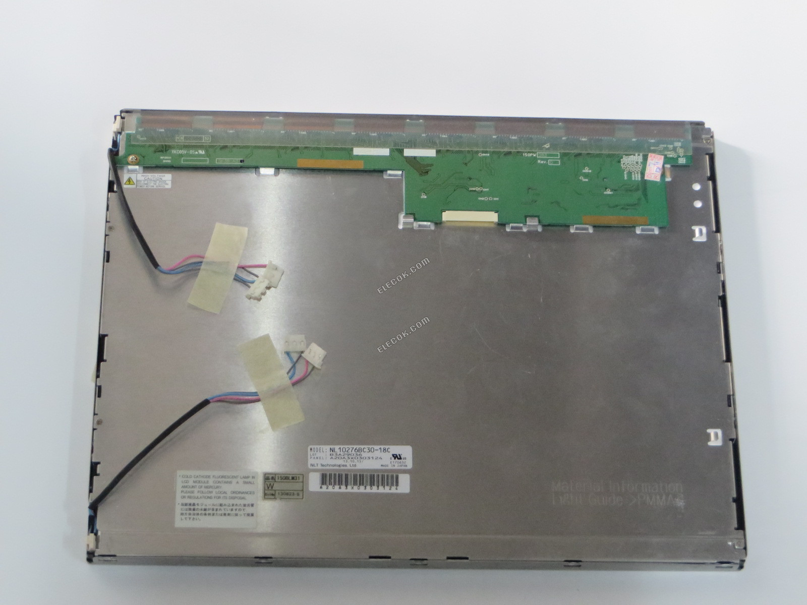 NL10276BC30-18C NEC 15.0" A-si TFT-LCD Panel used 