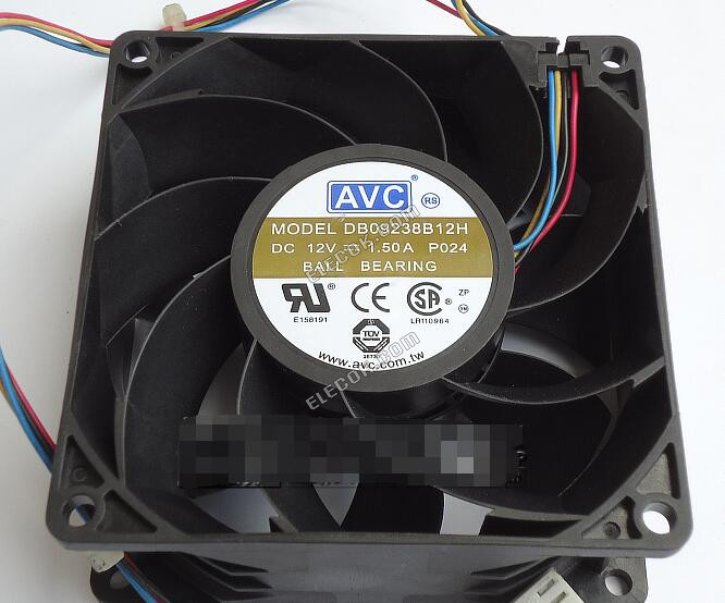 AVC DB09238B12H 12V 1.5A Ball Cooling Fan 