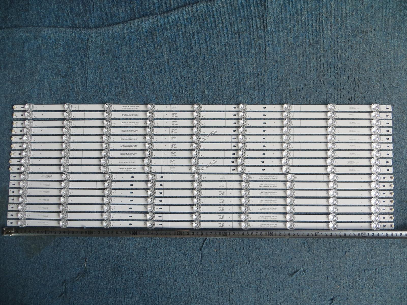 Hisense CRH-BK85Y3U513030T1609157 for 85E7G 85E3G-J (16 Strips) substitute 