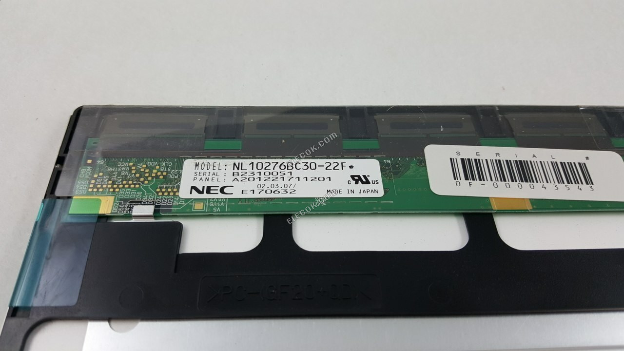 NL10276BC30-22F NEC 15.0" A-si TFT-LCD Panel 