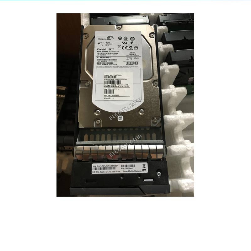 NetApp X411A-R5 450GB 15K SAS 3.5 inch FAS2240-4 FAS2220 storage hard drive