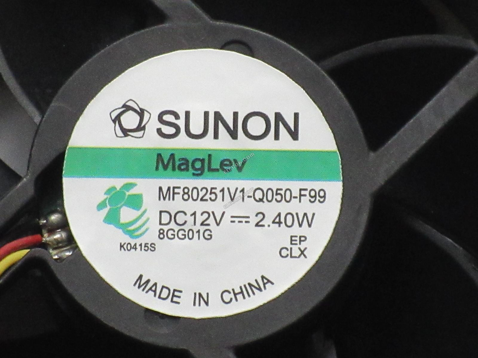 SUNON MF80251V1-Q050-F99 12V 2,4W 3 drähte kühllüfter 
