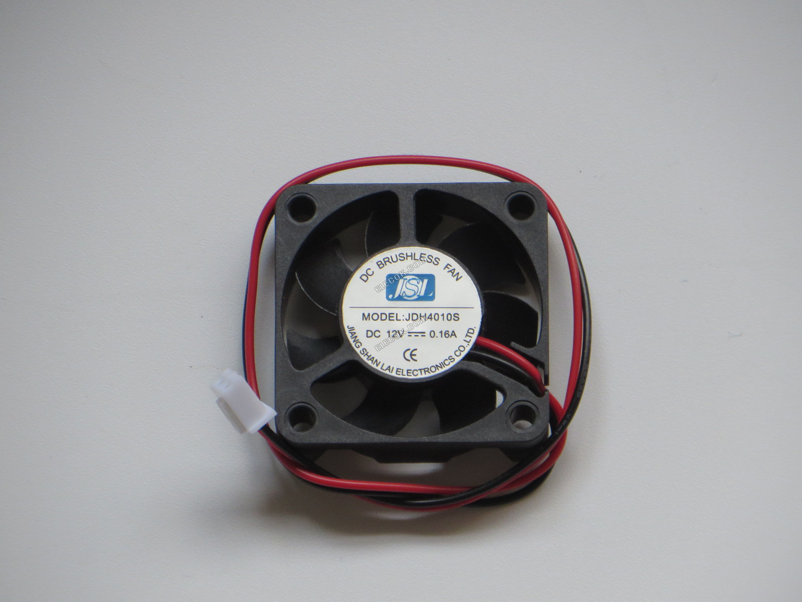 JSL JDH4010S 12V 0.16A 2선 냉각 팬 