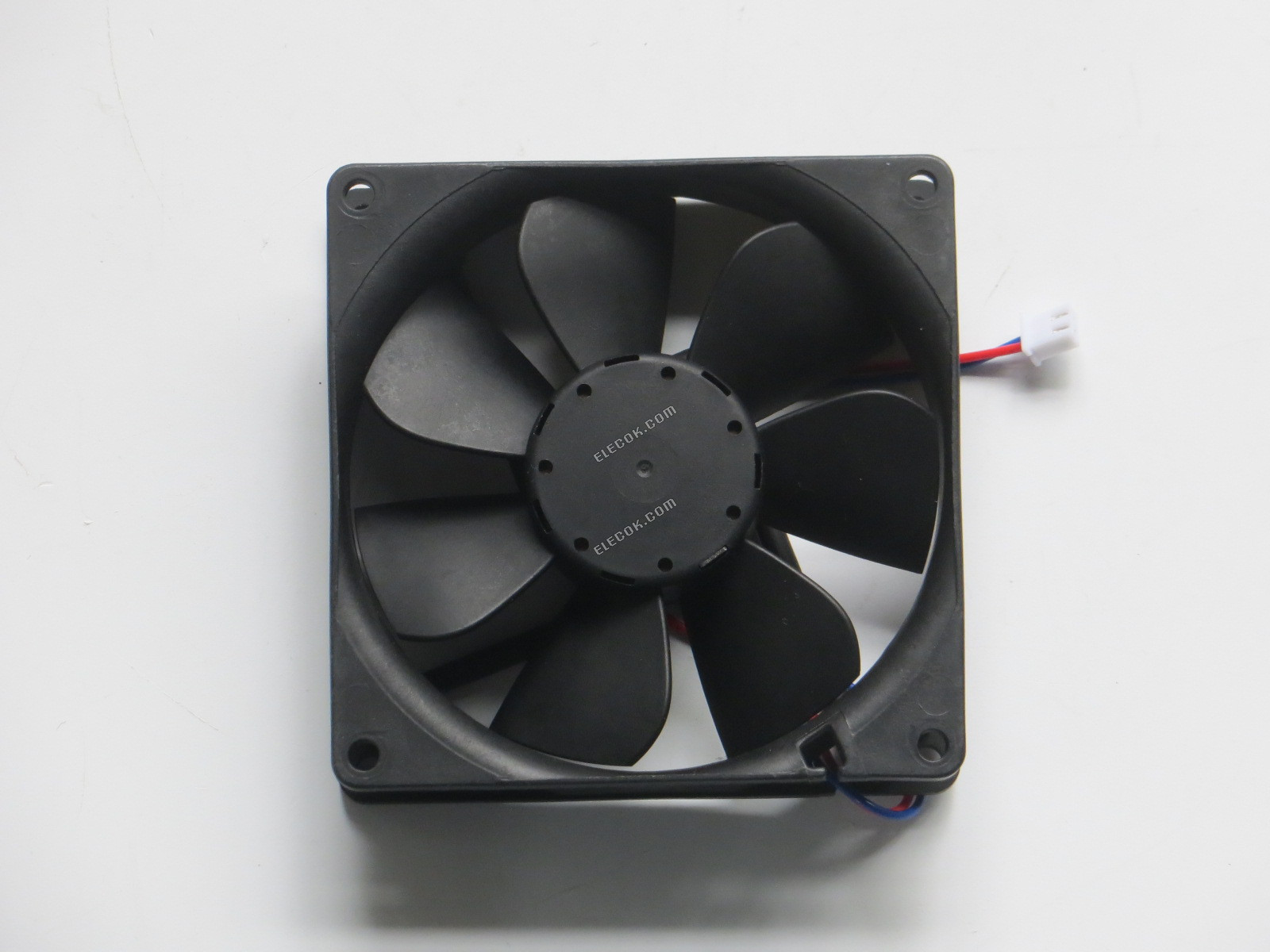 ebm-papst 3412 NGM 서버 - 사각형 팬 3412NGM sq90x90x25mm, w80x2x2, 12V 1.6W 2선 