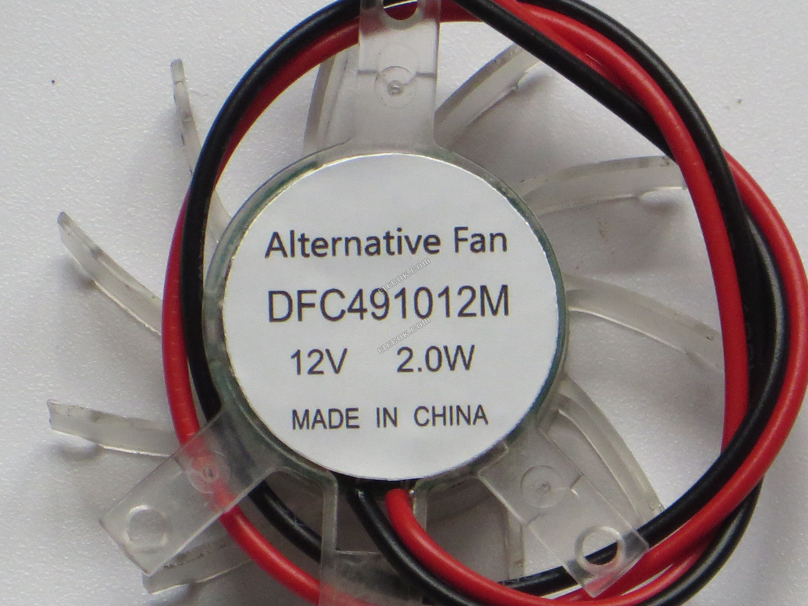 Young Lin DFC491012M Server - Frameless / GPU Fan 12V 2.0W, dia41, ctc35x35x26, w70x2x2 2-wire substitute 