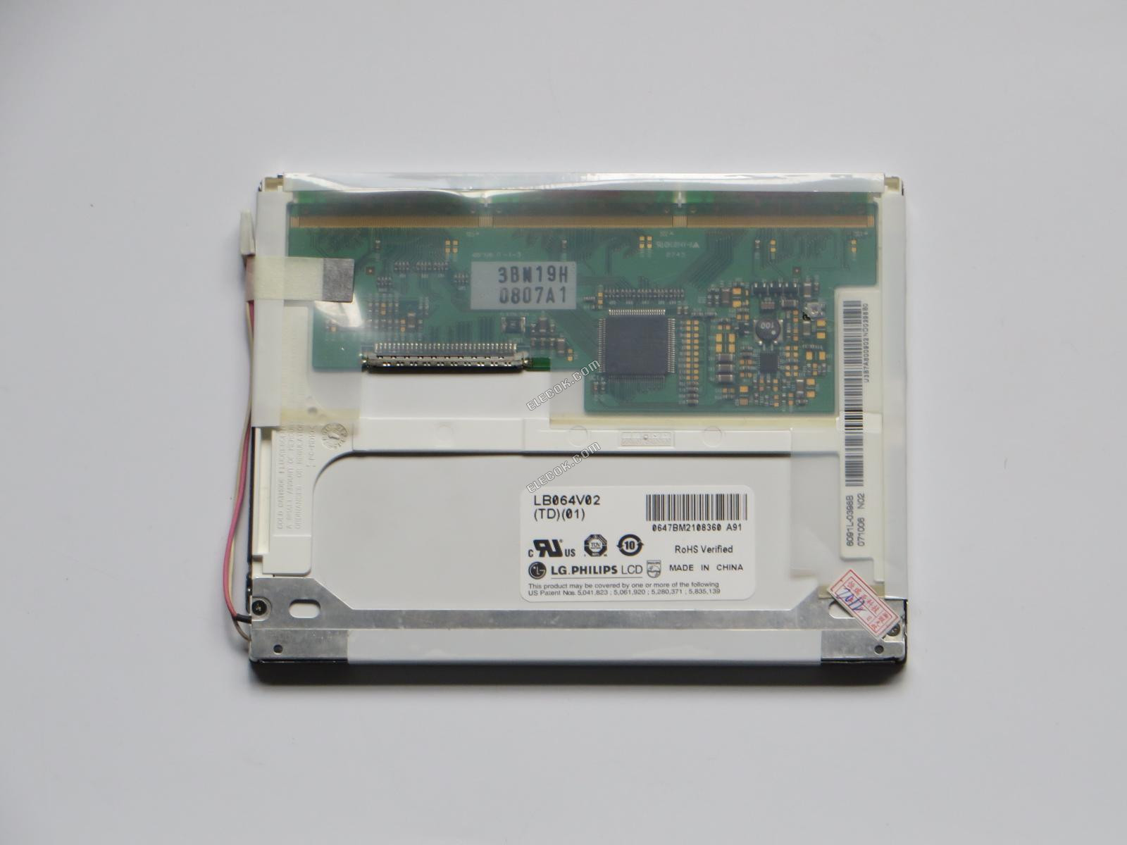 LB064V02-TD01 Lg.philips Lcd 6.4" A-si TFT-LCD Panel, Inventory New 