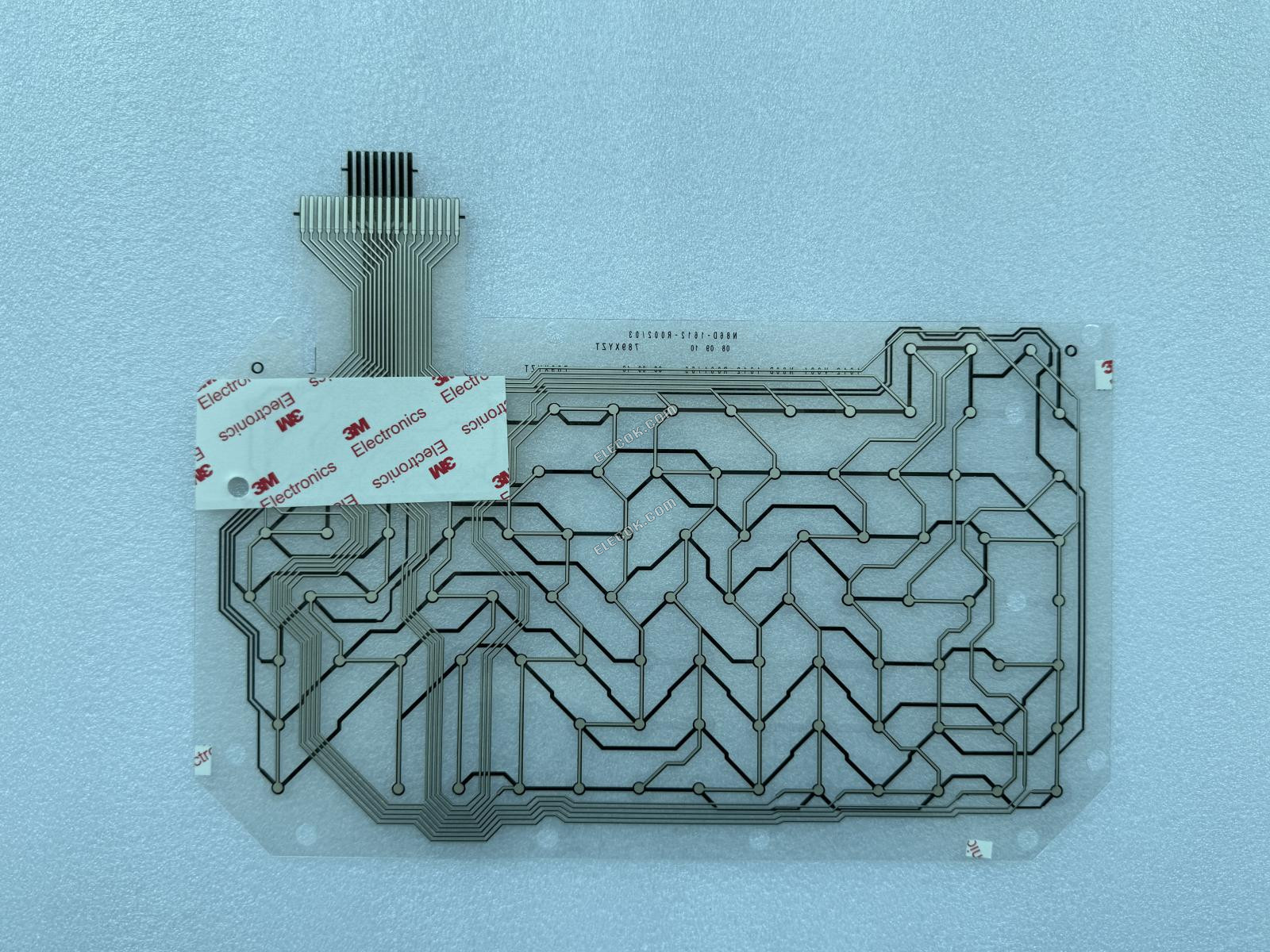 A02B-0236-C131#EC N86D-1612-R001-03 N86D-1612-R002-03 1612-V301 teclado de membrana 