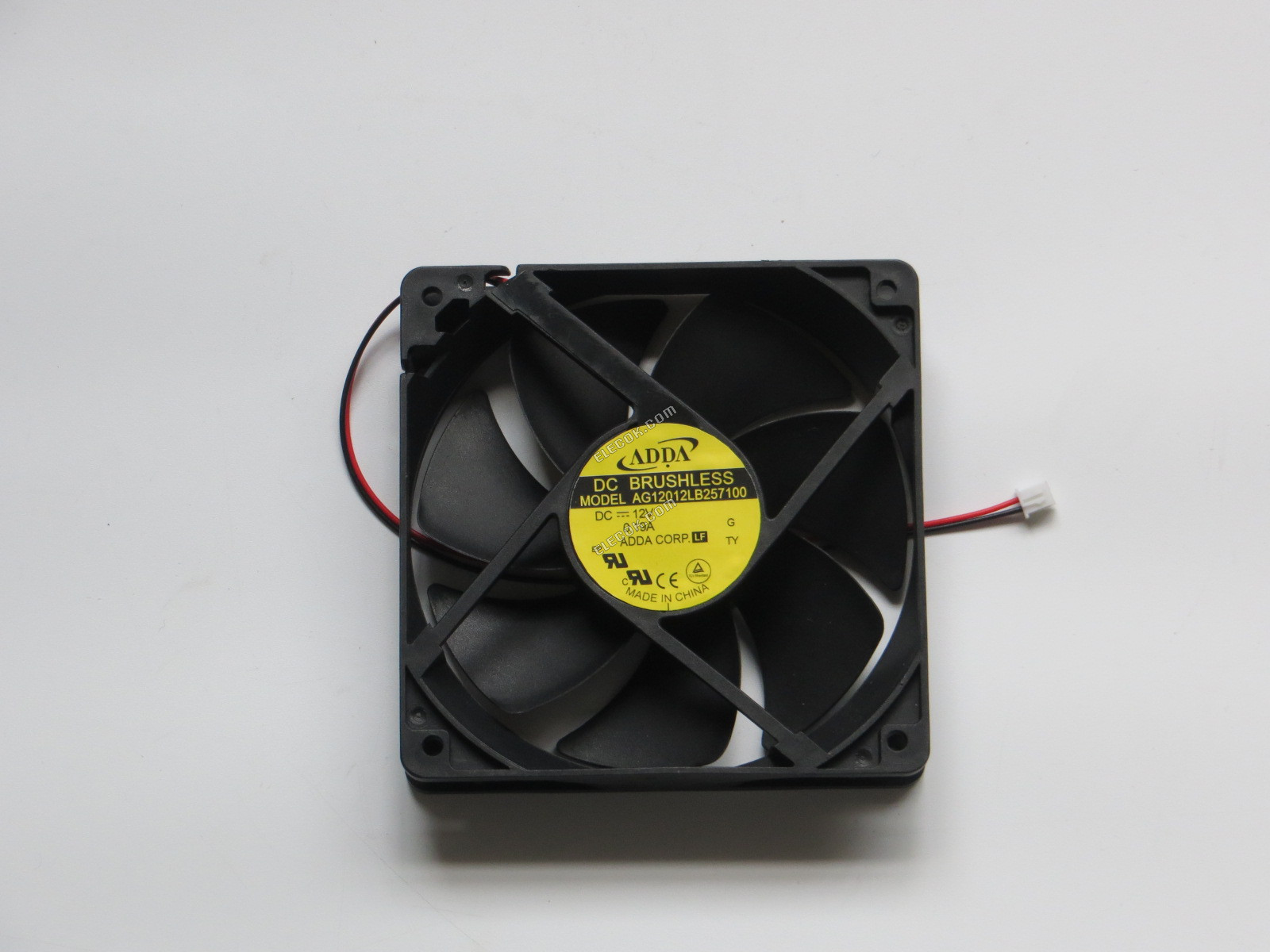 ADDA AG12012LB257100 12V 0.19A 2wries Server-square Fan 