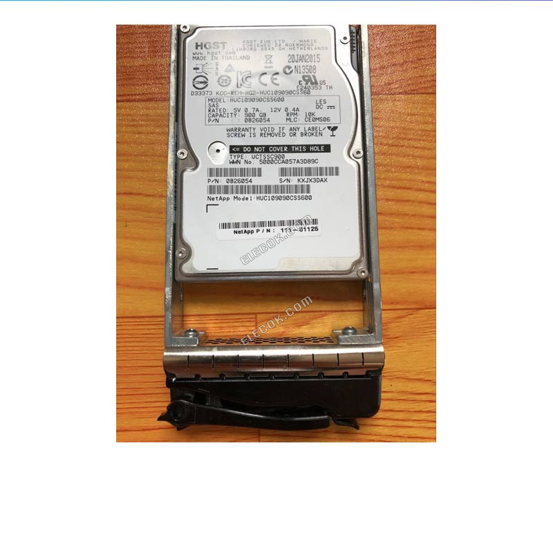 NETAPP 1.2T E-X4055B-R6 111-01893 1.2TB 10K 2.5 SAS storage hard drive