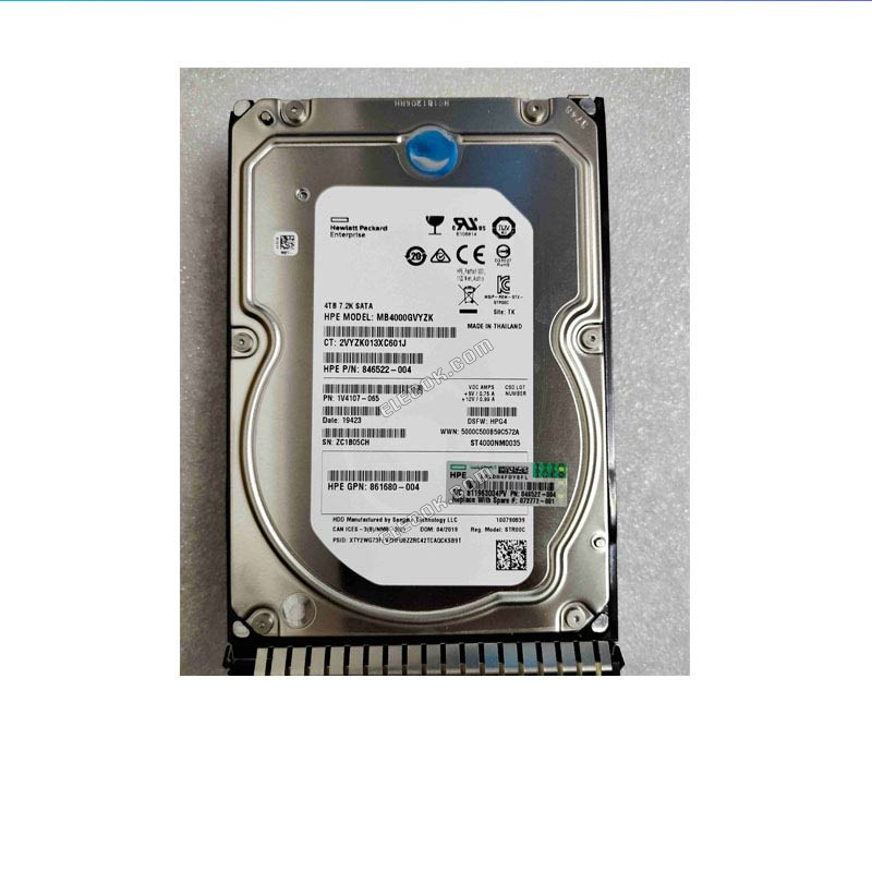 HP 872491-B21 872772-001 4T SATA 3.5 7.2K SC server hard drive
