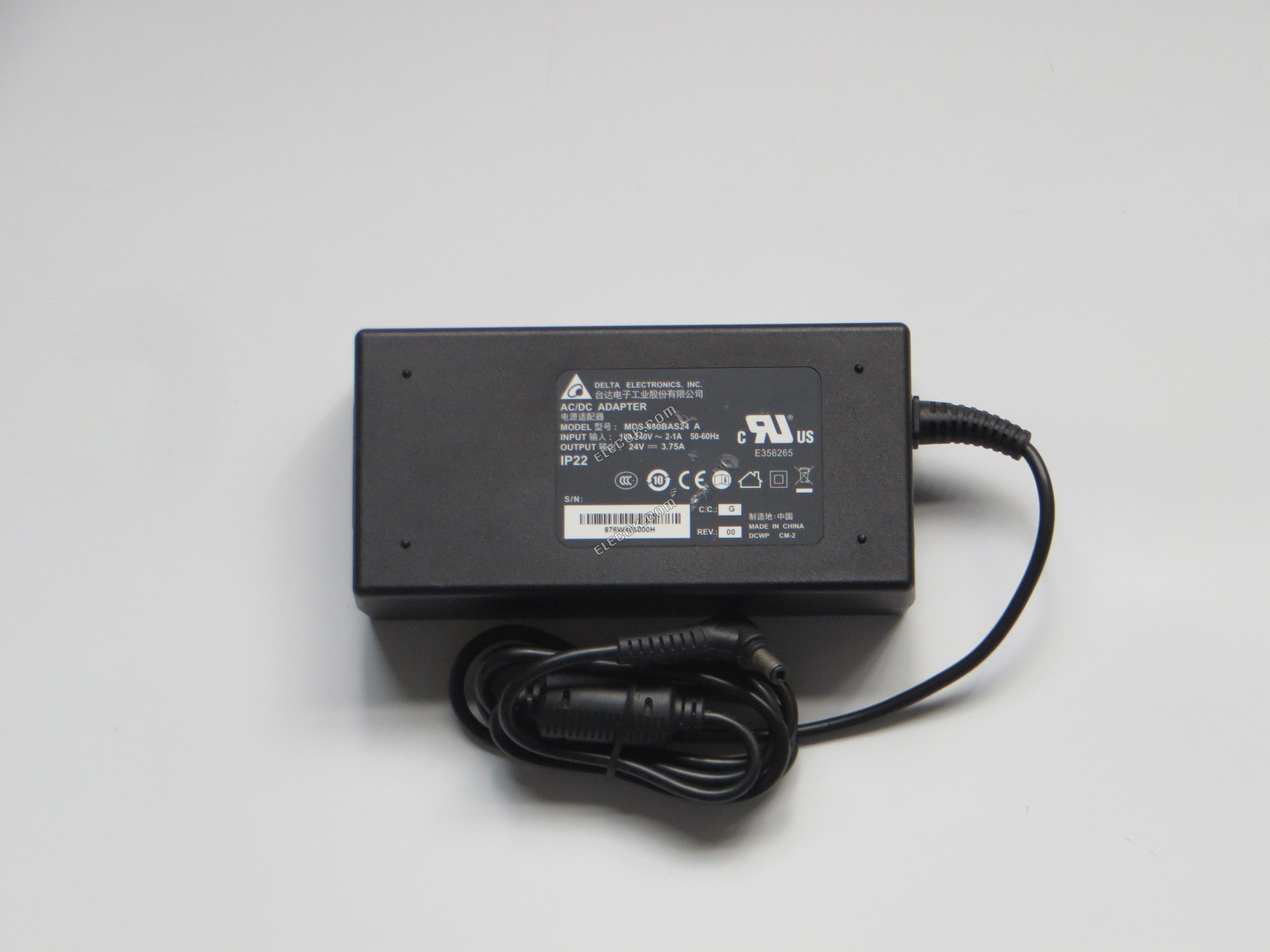 DELTA Delta AC/DC ADAPTER 24V3.75A MDS-090BAS24 A, interface is 5.5*2.5MM 