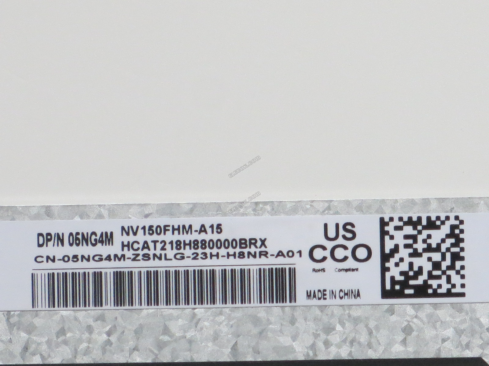 MB156CS01-4 HKC 15.6" 1920*1080 Lcd Panel substitute 