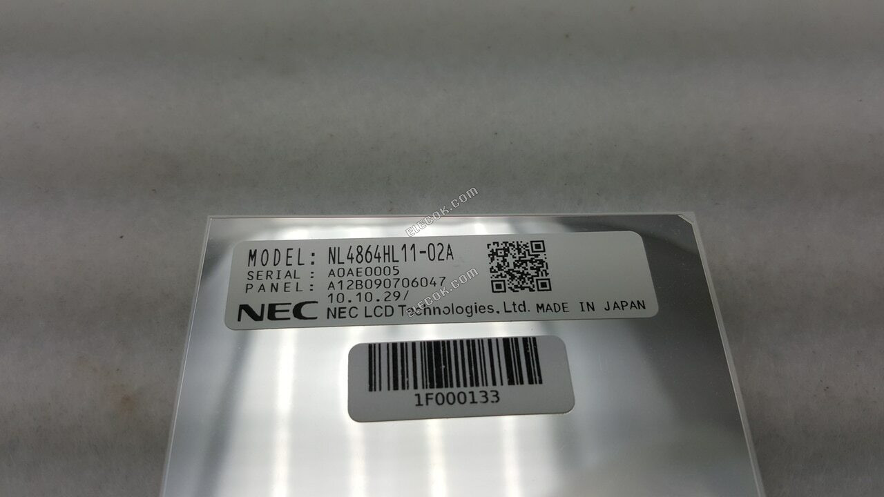 NL4864HL11-02A NEC 3,5" Panneau TFT-LCD LTPS 