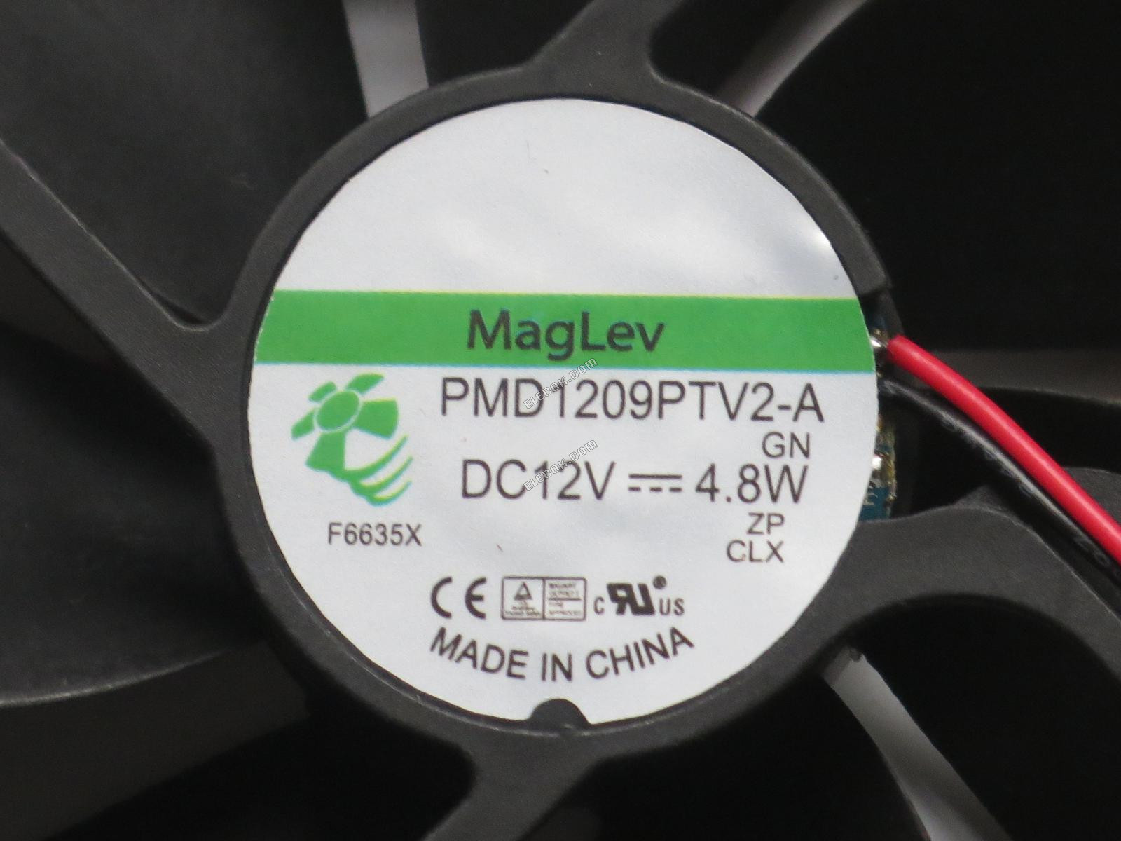 SUNON PMD1209PTV2-A, GN 12V 4,8W 2 καλώδια ανεμιστήρας ψύξης 