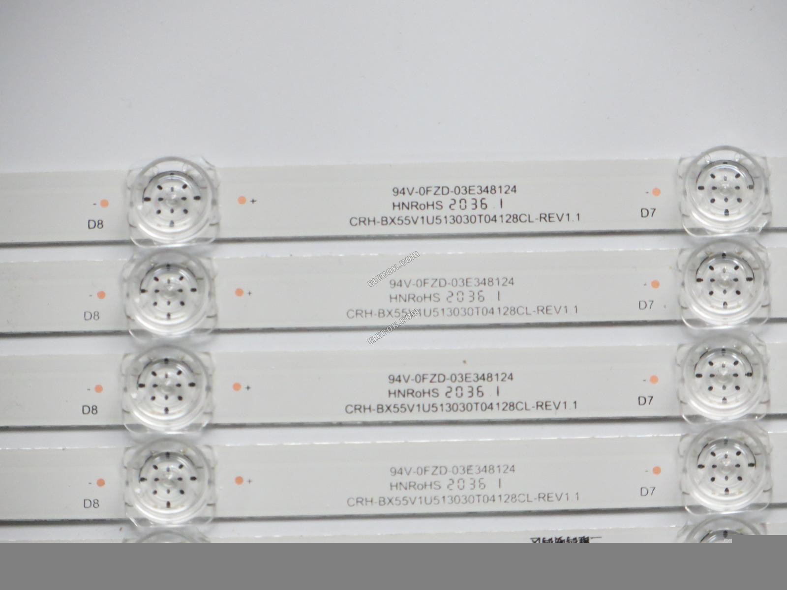 CRH-BX55V1U513030T04128CL-REV1.1 (8 Strips),substitute