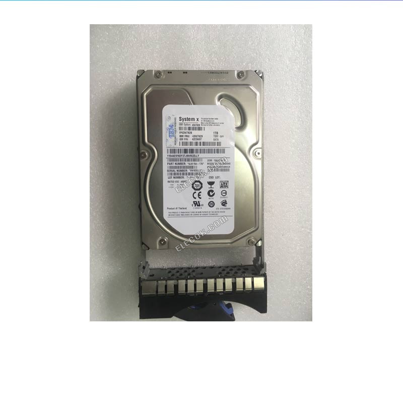 IBM 43W7629 43W7626 42C0497 1TB 7.2K SATA 3.5 inch hard drive