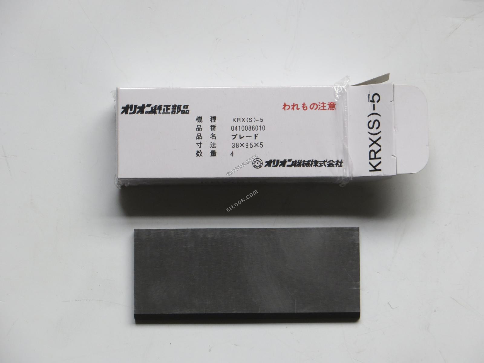 Orion KRF25 KRX S -5 Vacuum Blade, substitute 4pcs/set 95 * 38 * 5mm, without warranty 