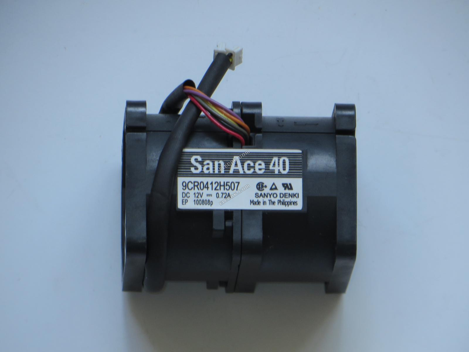 Sanyo 9CR0412H507 12V 0.72A Cooling 