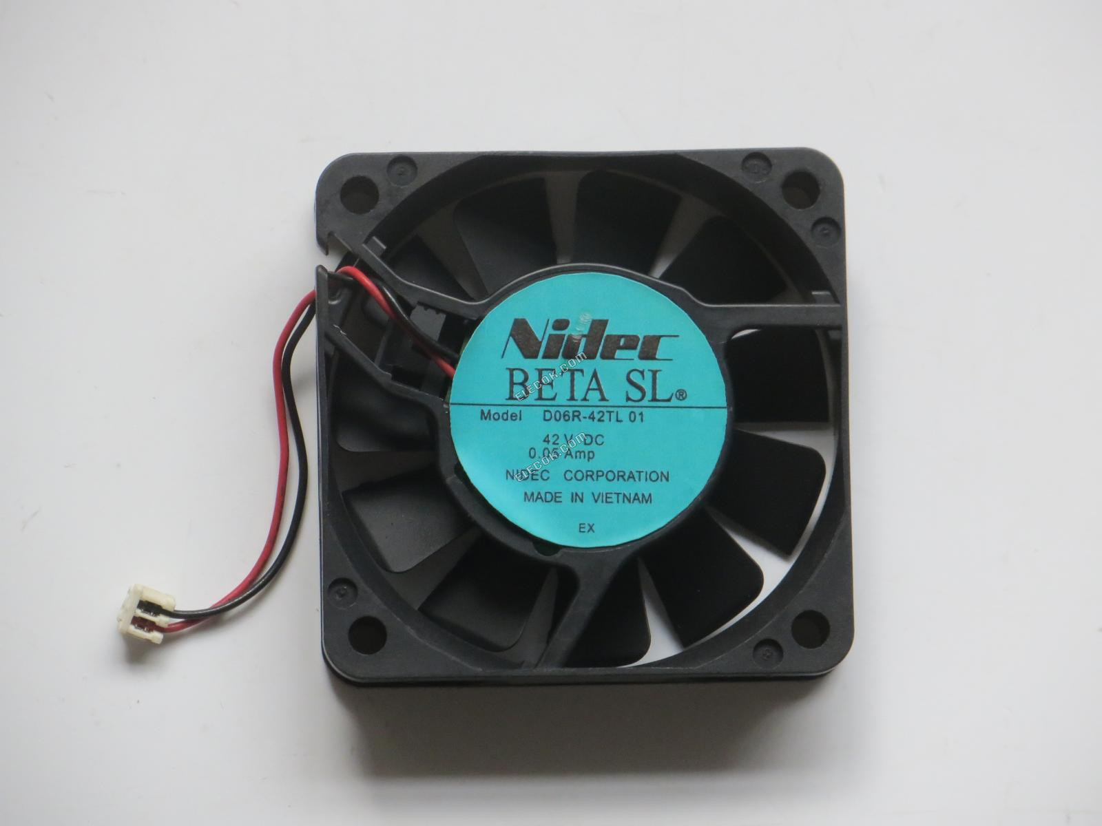 Nidec D06R-42TL 01 42V 0,05A 2 fili Ventola Di Raffreddamento 