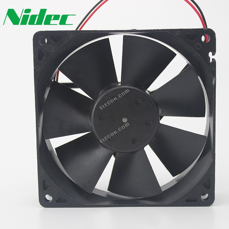 Nidec D09R-12TU 12V 0.20A 2 καλώδια ανεμιστήρας ψύξης 