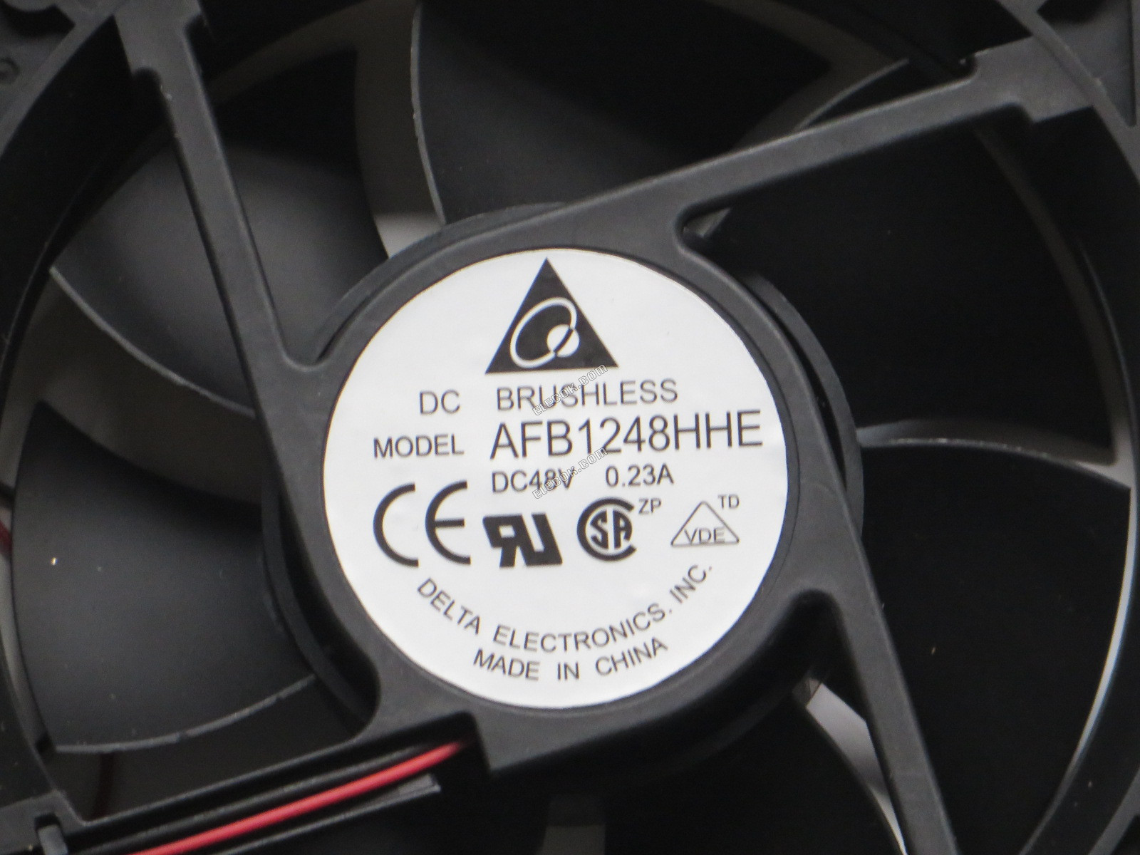 DELTA AFB1248HHE 48V 0.23A 2wires Cooling Fan 