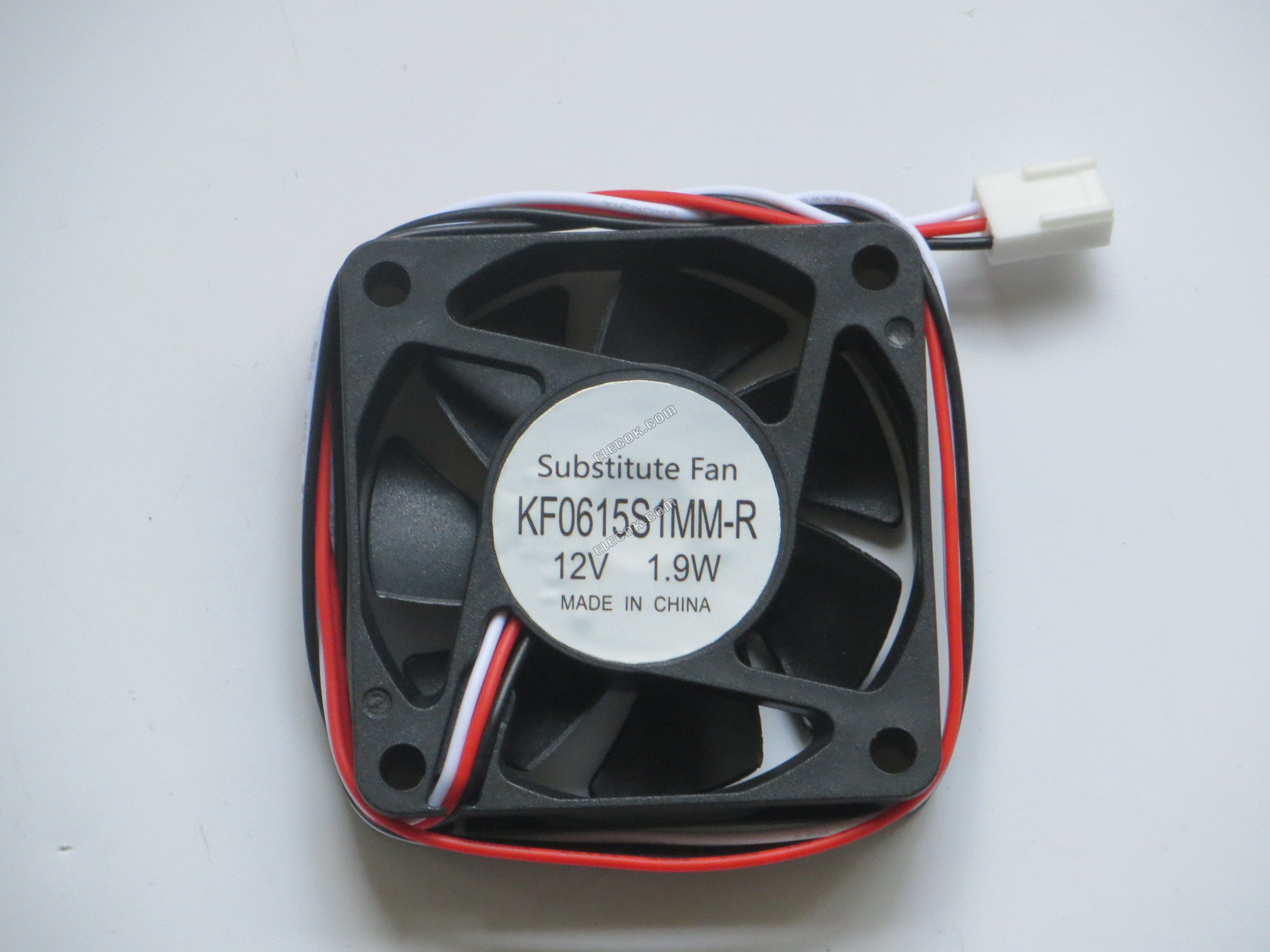 JAMICON KF0615S1MM-R 12V 1,9W 3 cables 60*60*15mm Ventilador De Refrigeración, reemplazo con alarm function. 