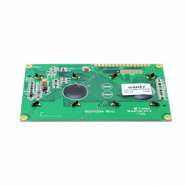O100H032ABPP5N0000 Dale/Vishay 100X32 μπλε GRAPHIC OLED οθόνη πάνελ 