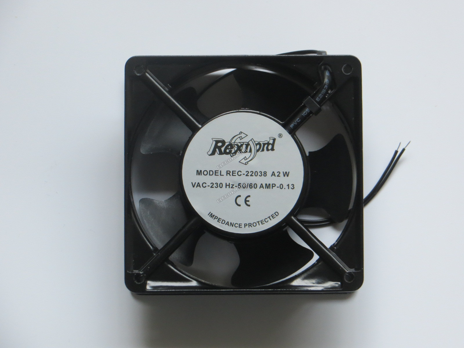 Rexnord REC-22038 A2 W 230V 50/60 HZ 0.13A 2wires Fan 
