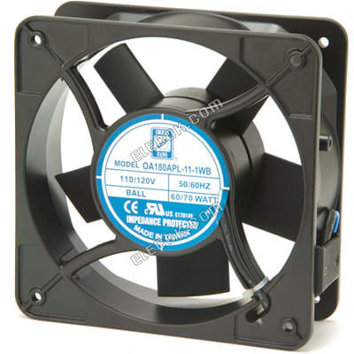 Orion ファンOA180APL-22-2TB AC ファンファンAC 180x65mm 230V Ball 280CFM Terminal 