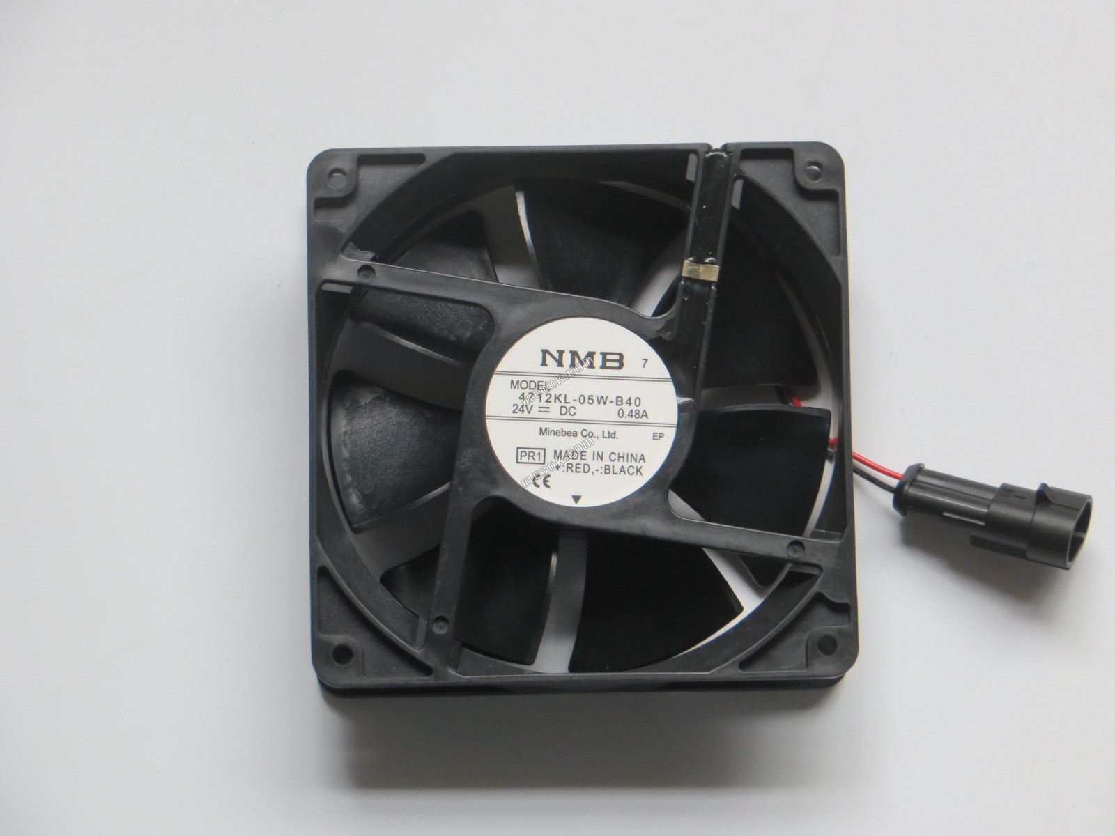 NMB 4712KL-05W-B40-PR1 24V 0,48A 2 fils Ventilateur De Refroidissement avec ABB connecteur, nouveau 