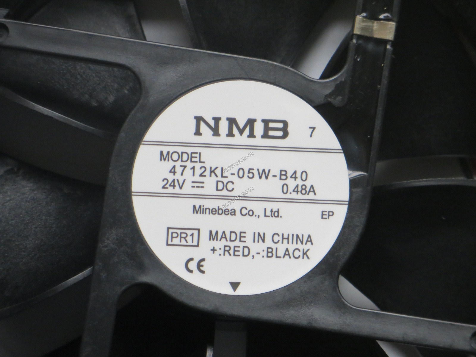 NMB 4712KL-05W-B40-PR1 24V 0,48A 2 fils Ventilateur De Refroidissement avec ABB connecteur, nouveau 