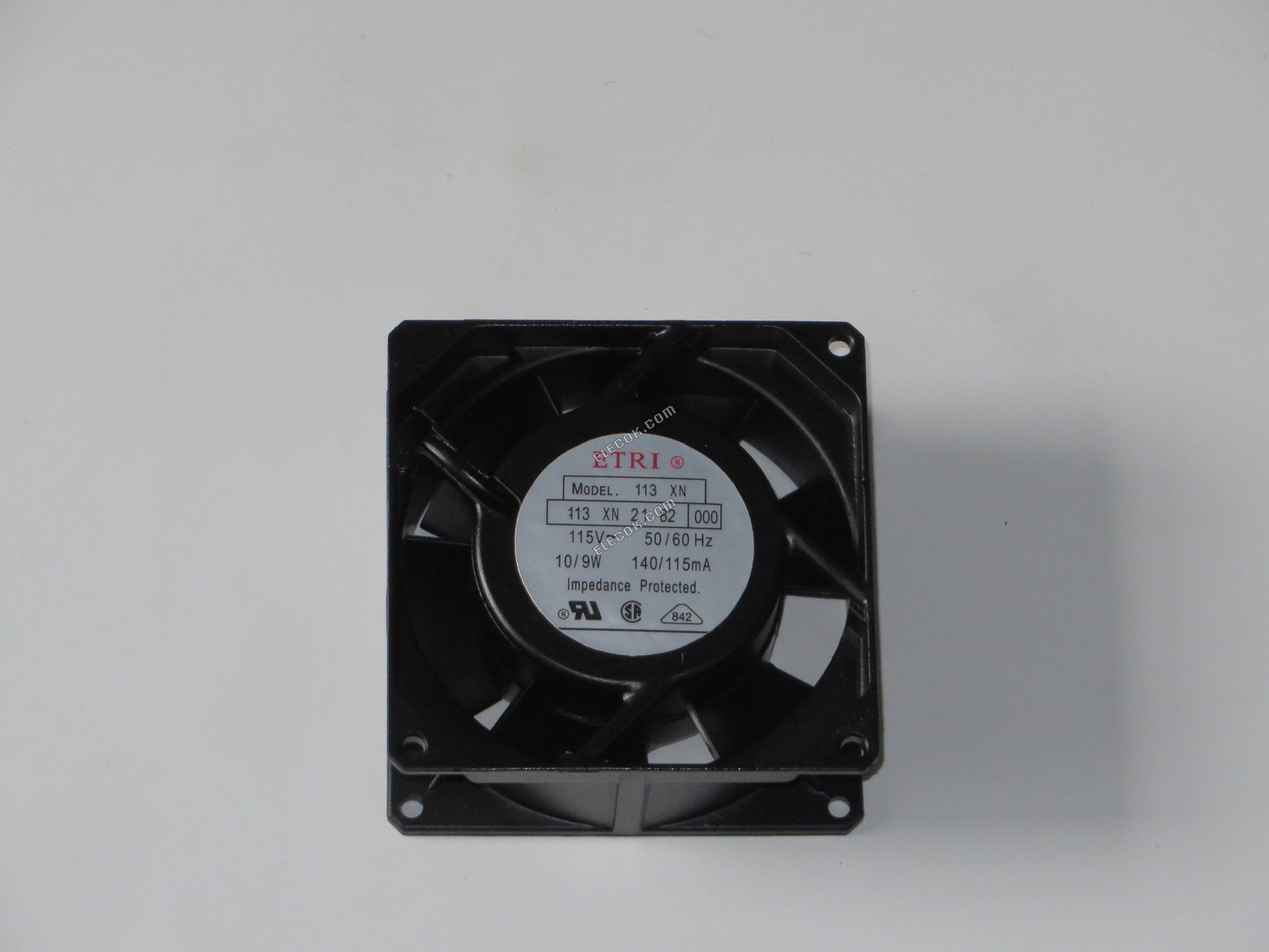 ETRI 113XN 113XN2182000 115V 10/9W fan 