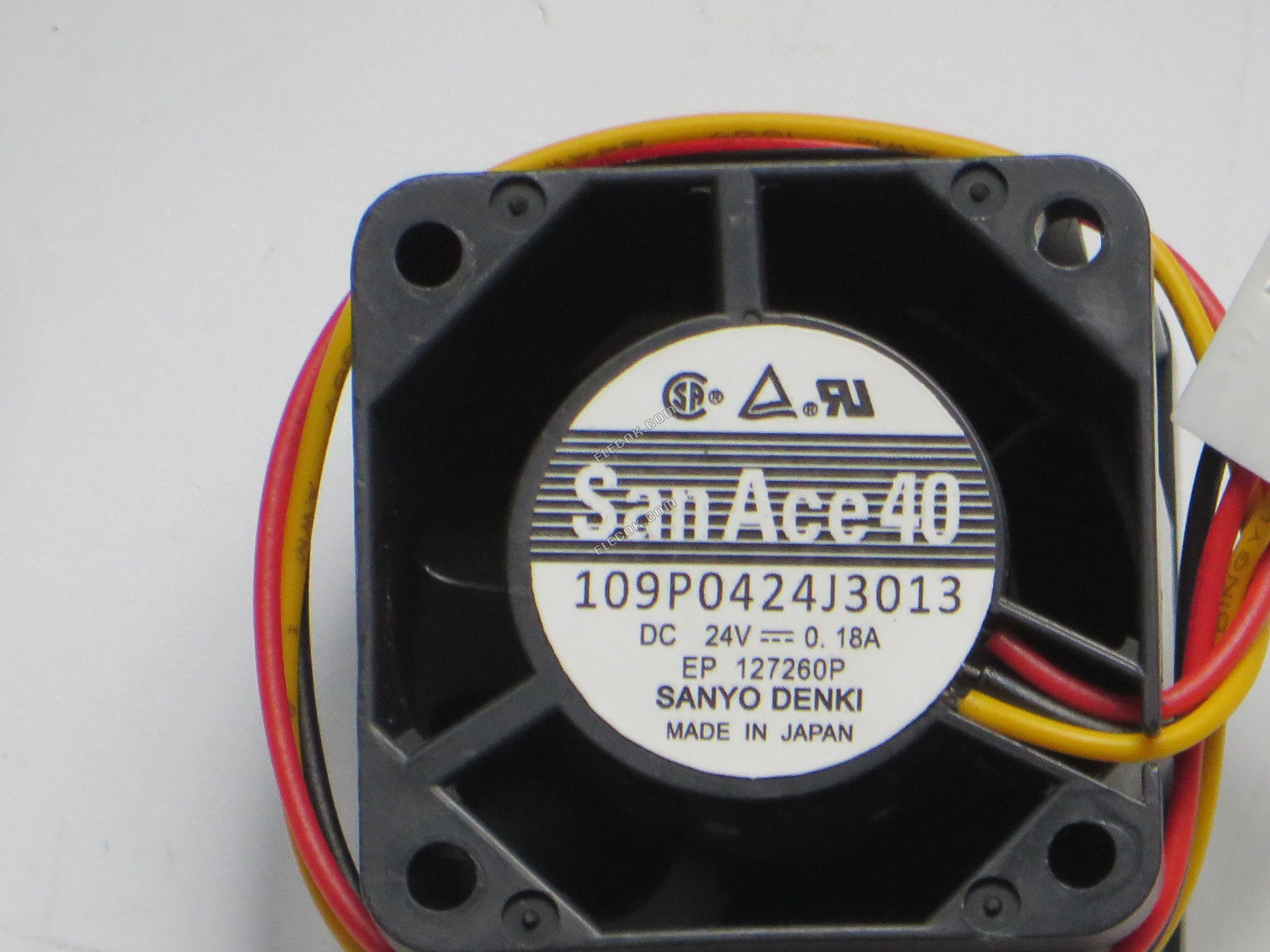 Sanyo 109P0424J3013 24V 0,18A 3 fili Ventola Di Raffreddamento 