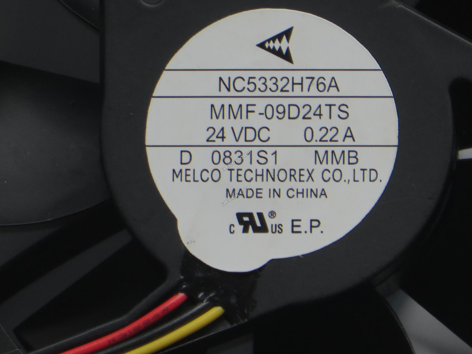 ORIGINAL VENTILATEUR MMF-09D24TS-MMB NC5332H76A 24V 0,22A 3 fils 