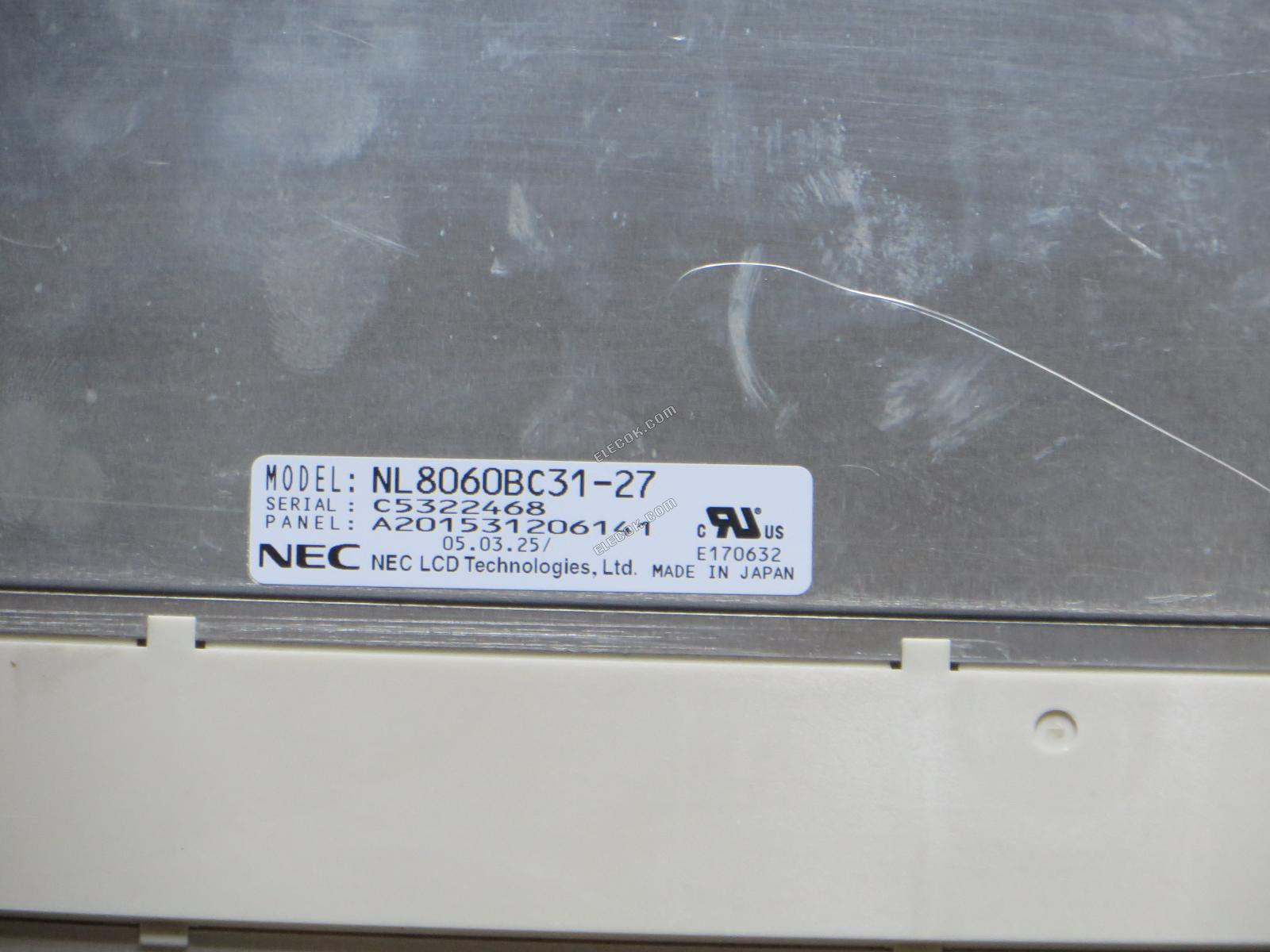 UG530H-VH4 FUJI LCD NL8060BC31-27 