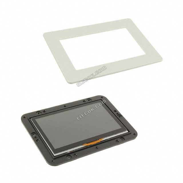 VM801B43A-PL FTDI, Future Technologia Devices International Ltd Pojemnościowy Graphic Wyświetlacz LCD Moduł Transmisyjny Czerwony, Zielony, Niebieski RGB TFT - Kolorowy I²C, SPI, USB 4,3" 109.22mm 480 x 272 