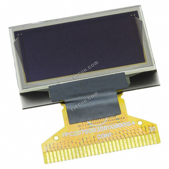 O128O064CWAP3N0000 Dale/Vishay 128X64 WHITE GRAPHIC COG OLED display panel 