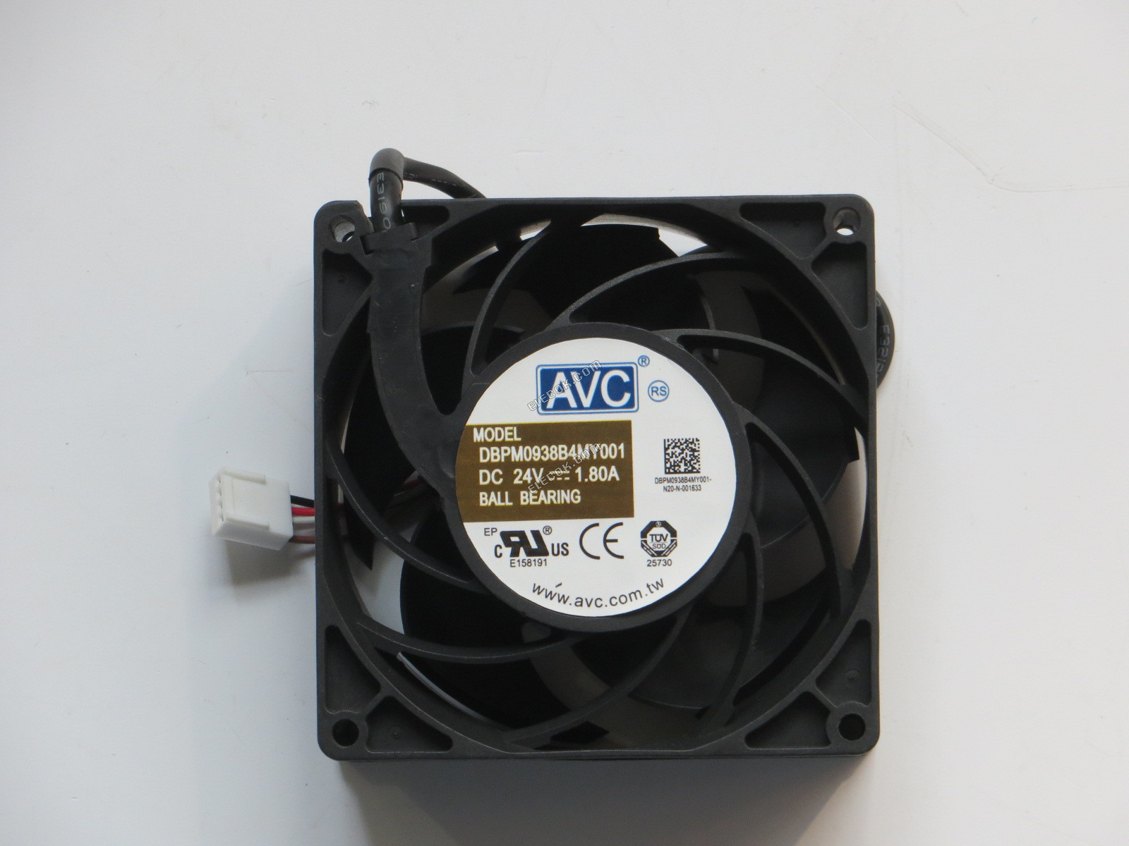 AVC DBPM0938B4MY001 24V 1.8A 4wires Cooling Fan 