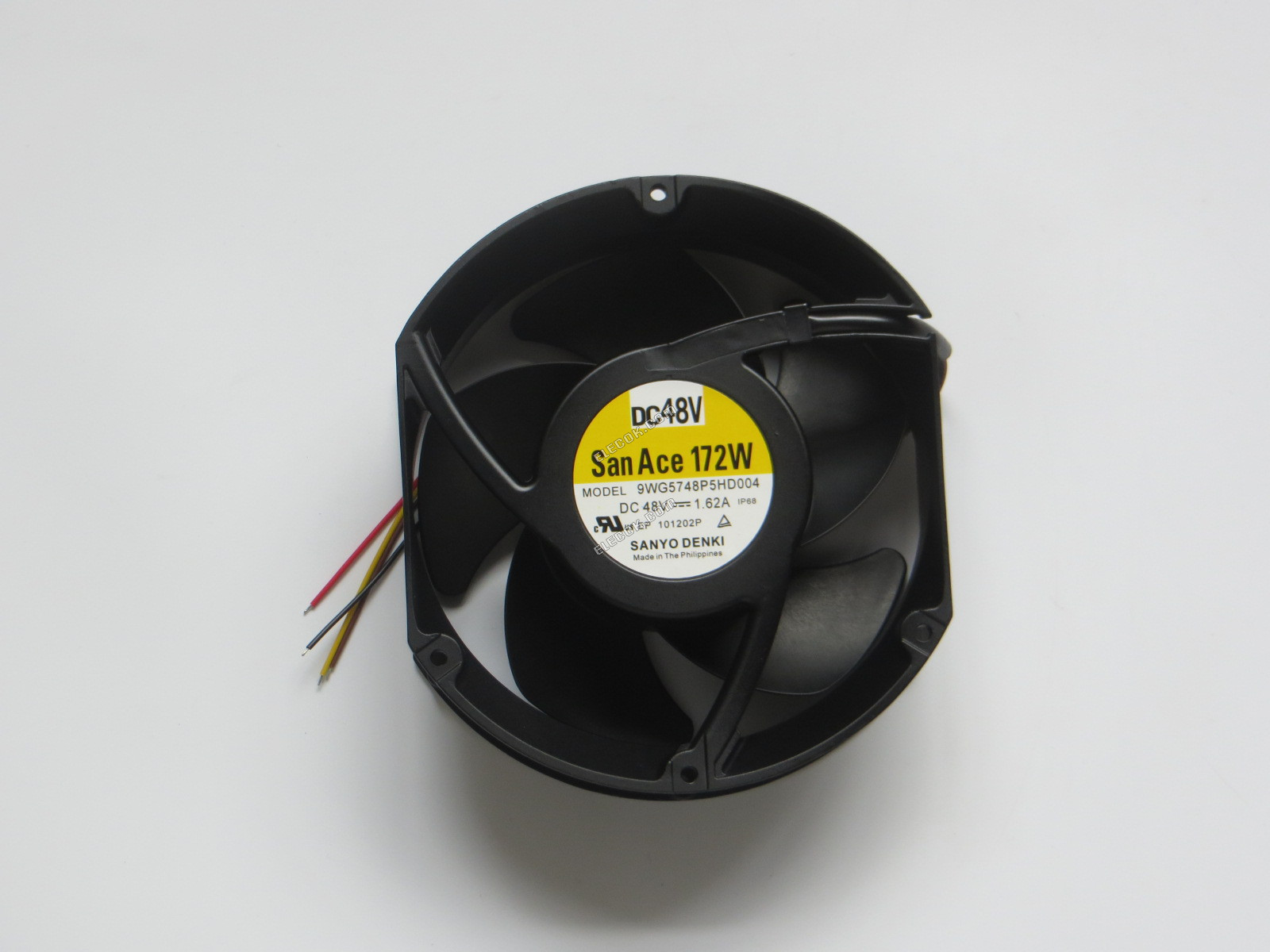 SANYO 9WG5748P5HD004 48V 1.62A 4wires Cooling Fan, refurbished 